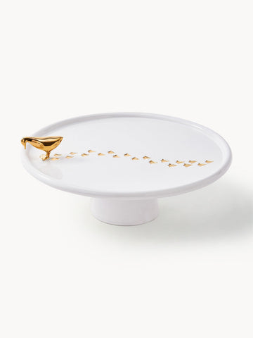 Walking Duck Handmade Ceramic Serving Plate