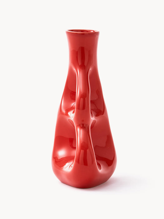 Ceramic Vase Three Ears H 21 cm