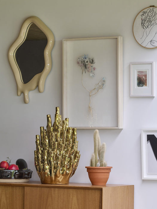 Melting Wall Mirror in an Organic Shape