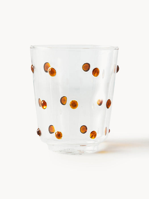 Nob Mouth-Blown Borosilicate Tumblers, Set of 2
