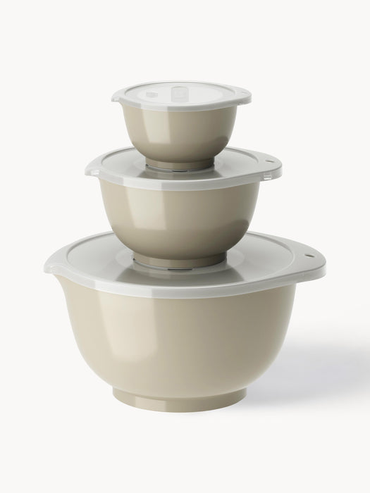 Mixing Bowls with Lids Margarethe Set of 3