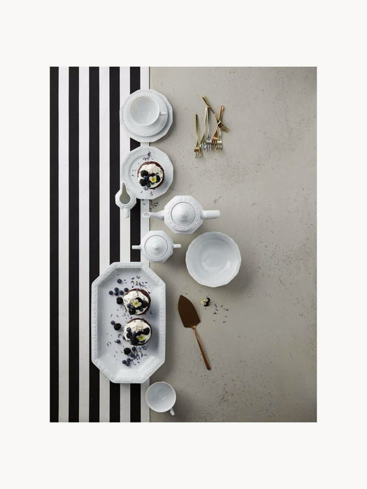 Porcelain Serving Plate Maria White