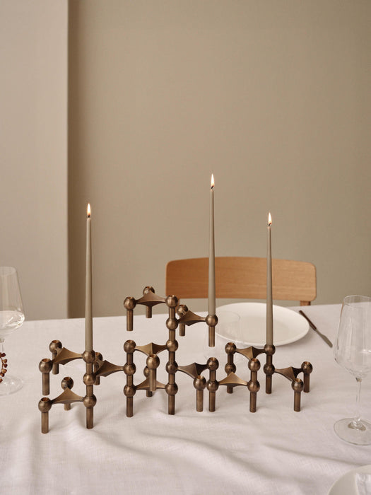 Stoff Nagel Candle Holder