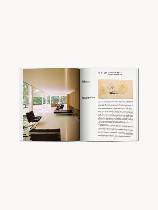 Mies van der Rohe Coffee Table Book, English Edition