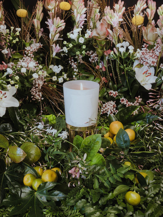 Handmade Scented Candle Positano Orange Blossom Jasmine Magnolia