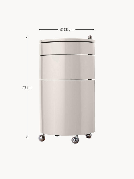 Round Container Barboy Design Verner Panton