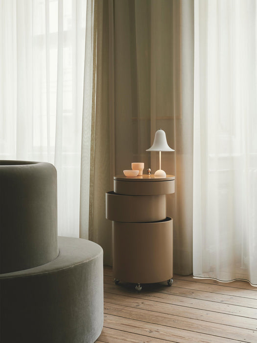 Round Container Barboy Design Verner Panton