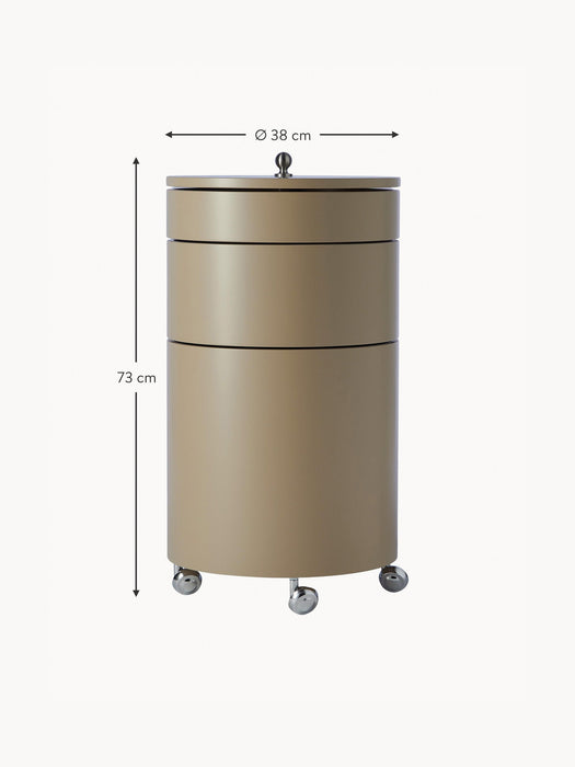 Round Container Barboy Design Verner Panton