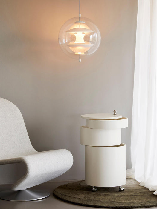 Round Container Barboy Design Verner Panton