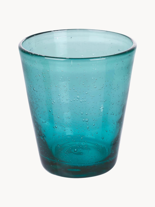 Mouth-Blown Tumblers Cancun with Air Bubbles Set of 6