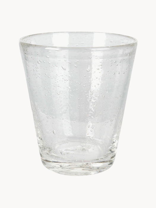 Mouth-Blown Tumblers Cancun with Air Bubbles Set of 6