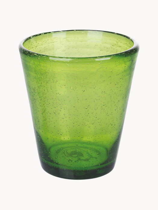 Mouth-Blown Tumblers Cancun with Air Bubbles Set of 6