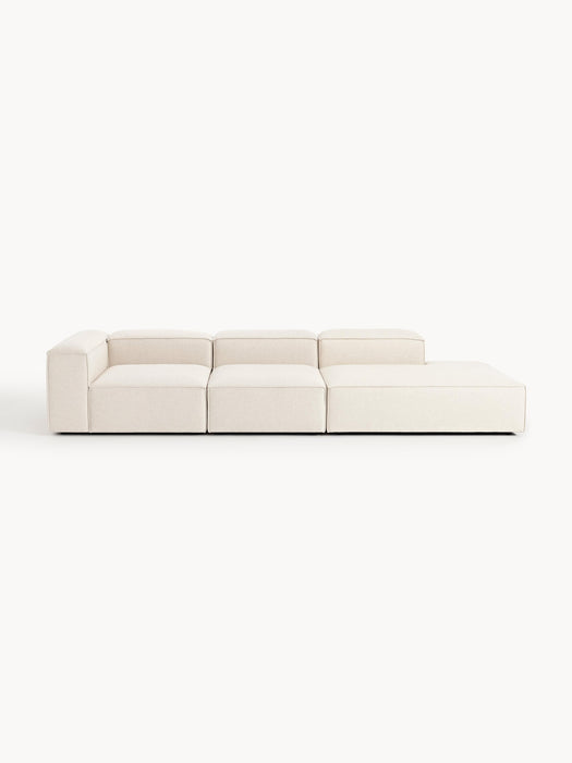 XL Linen Blend Modular Chaise Lennon