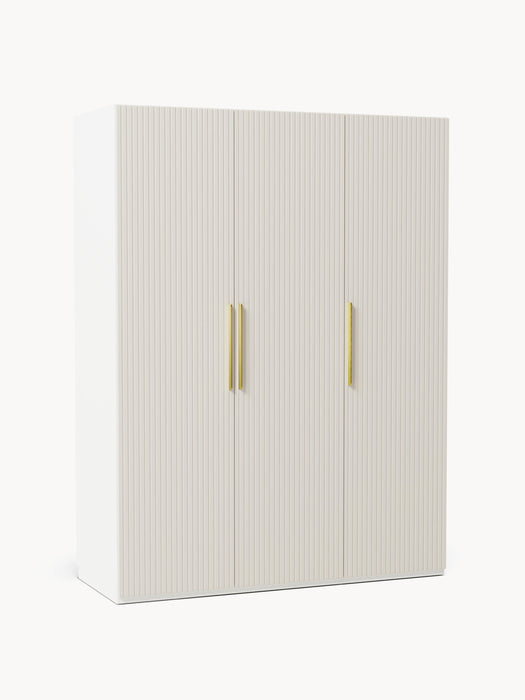 Modular Revolving Door Wardrobe Simone 150 cm Wide in various sizes