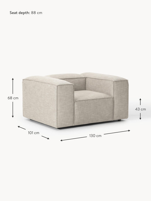 Linen Blend Armchair Lennon
