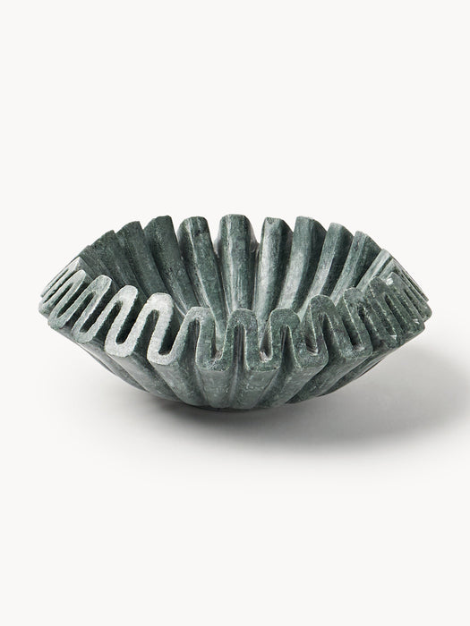 Handmade Marble Deco Bowl Santorini 18 cm