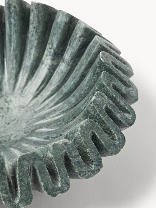 Handmade Marble Deco Bowl Santorini 18 cm
