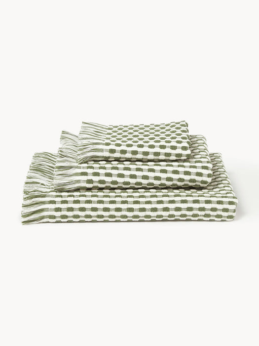 Juniper High-Low Towel Set, in various set sizes