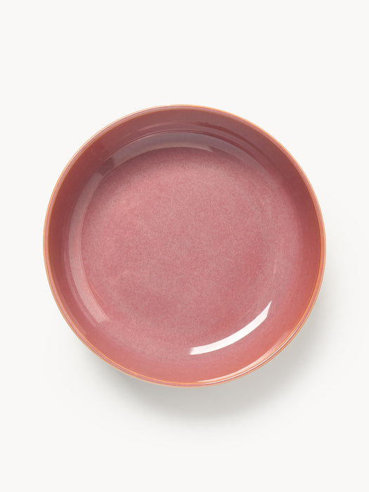 Soup Plates Havana with Reactive Glaze Set of 4