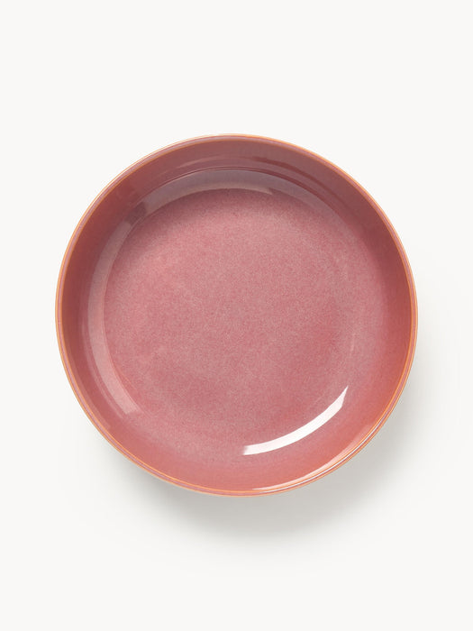 Havana Soup Plates with Reactive Glaze, Set of 4