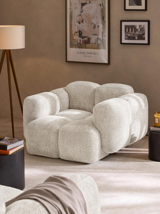 Teddy Boucl Lounge Chair Tayla