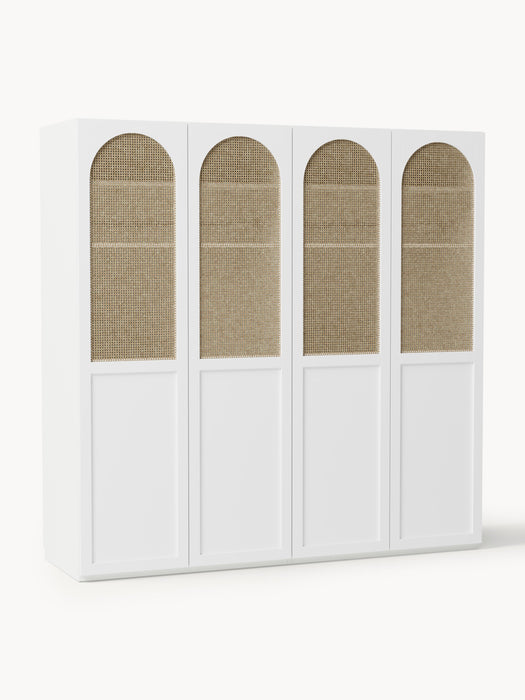 Modular Hinged Door Wardrobe Jeanne 200 cm Wide in various sizes