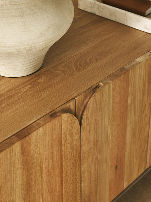 Oak Wood TV Stand Cadi