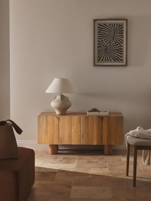 Oak Wood TV Stand Cadi