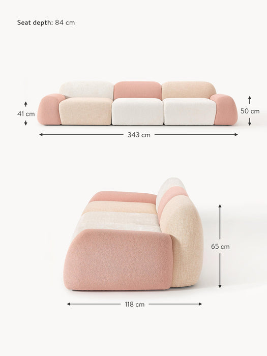 Modular Sofa Wolke 4-seater Fuorisalone Edition