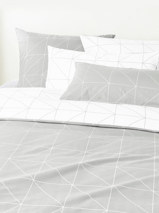Patterned Cotton Duvet Cover Marla