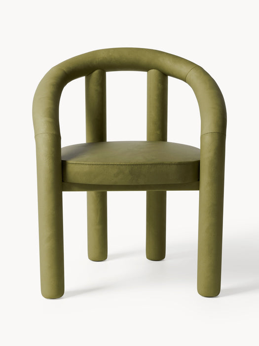 Velvet Arm Chair Calan