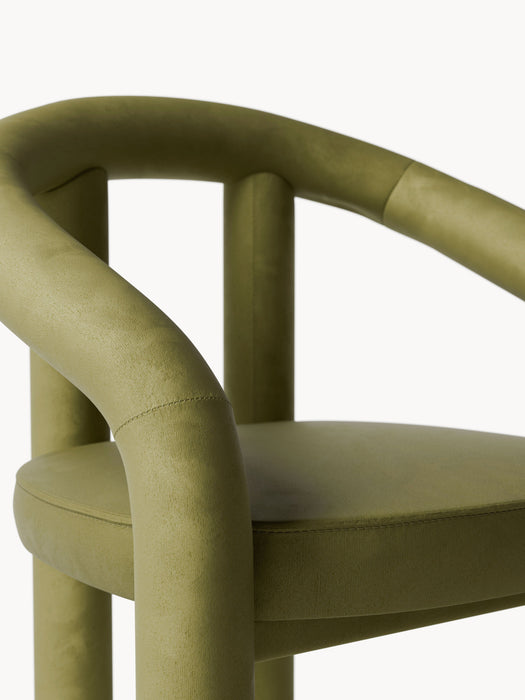 Velvet Arm Chair Calan