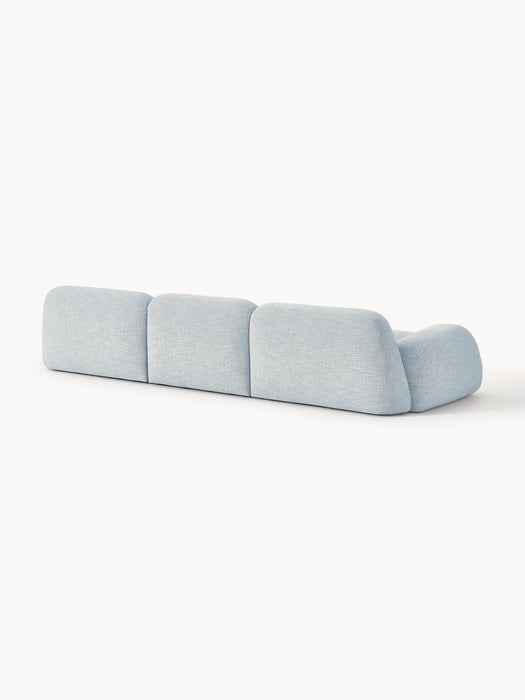 Modular Boucl Sofa Wolke 4-seater