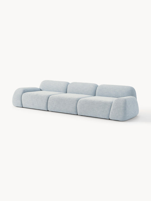 Modular Boucl Sofa Wolke 4-seater