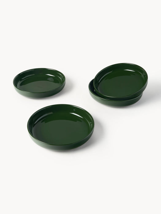 Nessa Porcelain Pasta Plates, Set of 4