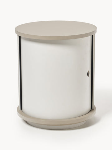 Svea Bedside Table with Sliding Door