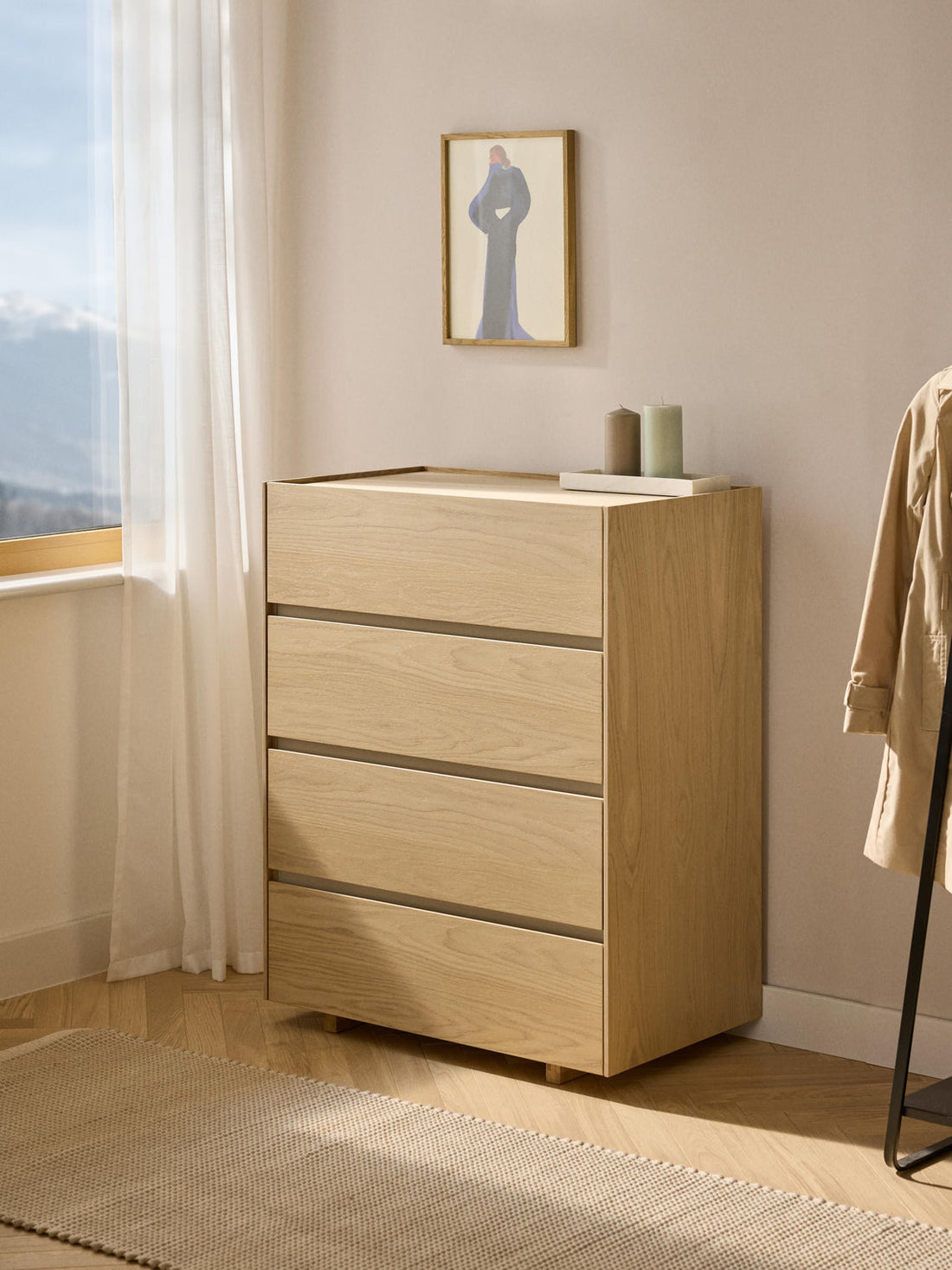 Larsen Wooden Chest of Drawers