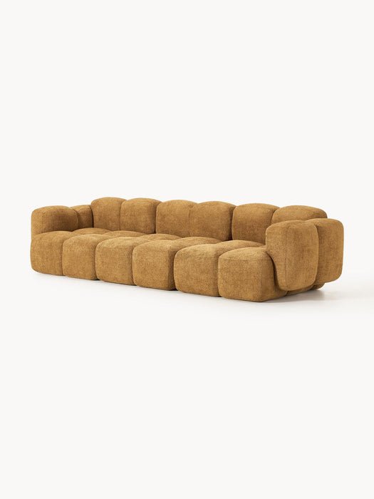 Tayla Modular Teddy-Bouclé Sofa (4-seater)