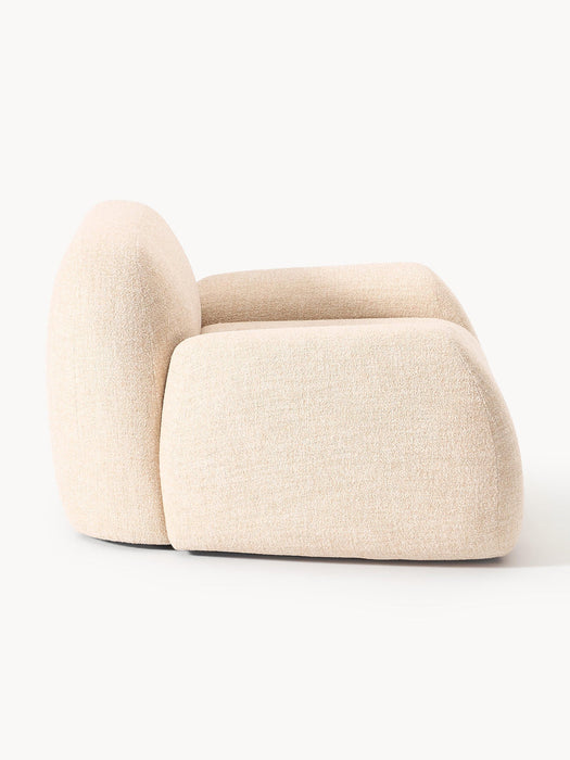 Wolke Bouclé Lounge Chair