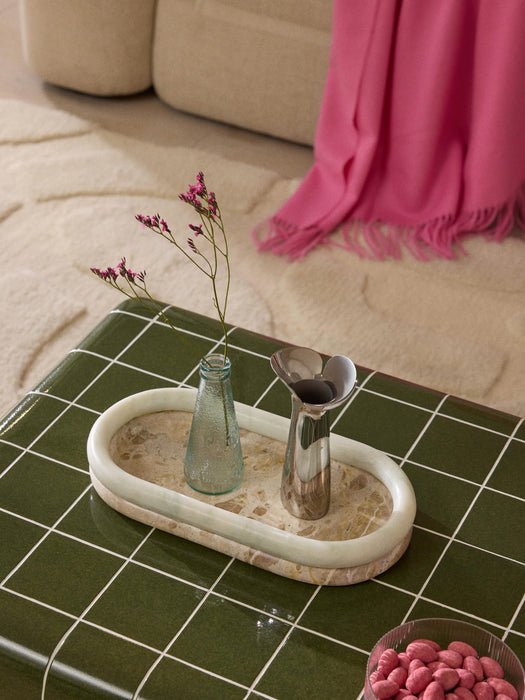 Decorative Marble Tray Maba