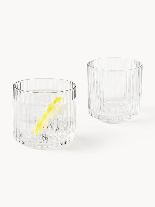 Aleo Mouth-Blown Carafe with Tumblers, Set of 5
