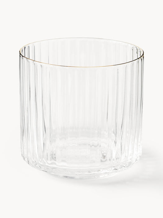 Aleo Mouth-Blown Carafe with Tumblers, Set of 5