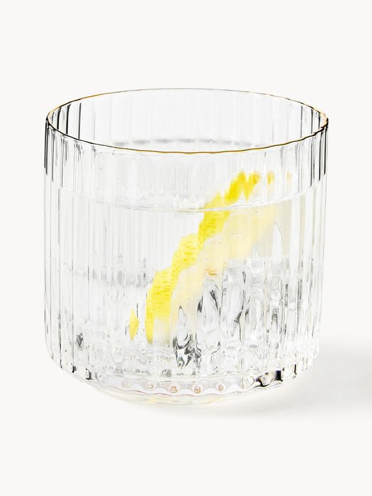 Aleo Mouth-Blown Carafe with Tumblers, Set of 5