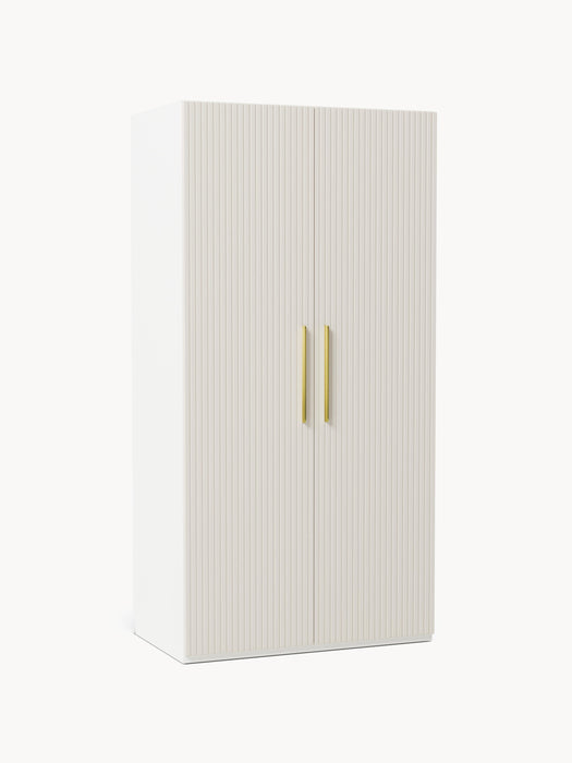 Modular Revolving Door Wardrobe Simone 100 cm Wide in various sizes