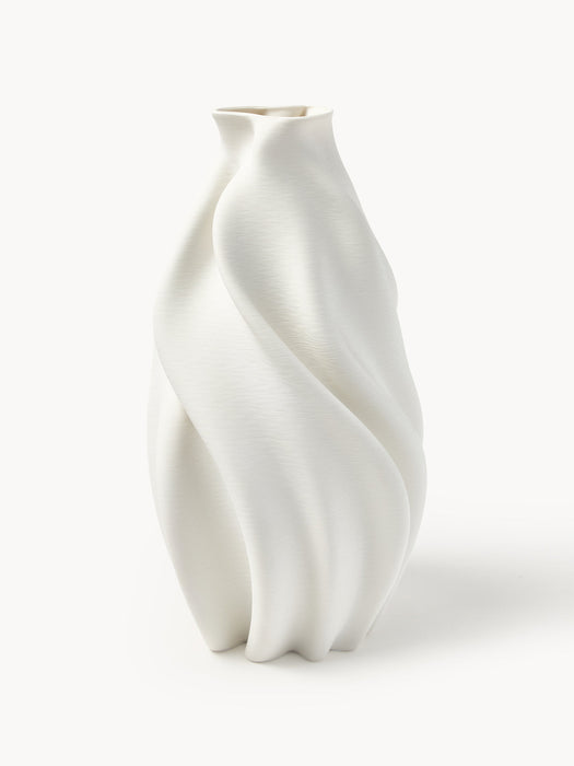 Lyria 3D Printed Porcelain Vase, H 40 cm