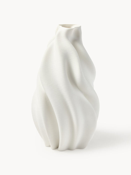 Lyria 3D Printed Porcelain Vase, H 40 cm