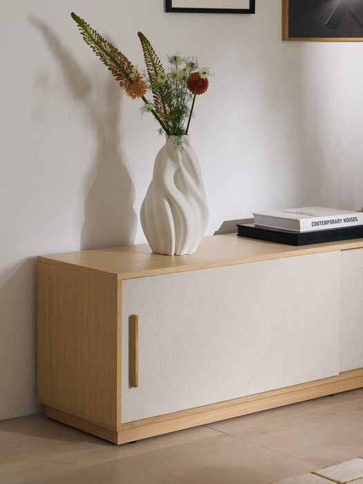 Lyria 3D Printed Porcelain Vase, H 40 cm