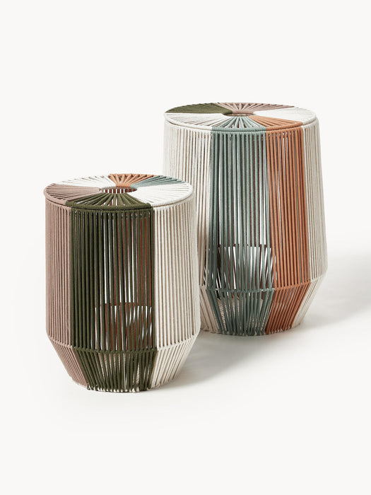 Gabe Handwoven Rope Laundry Baskets, Set of 2