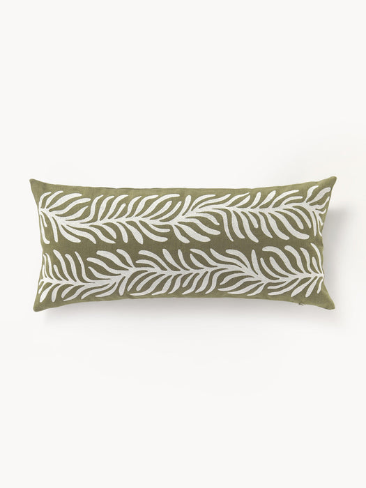 Aryna Outdoor Cushion Cover with Decorative Trim