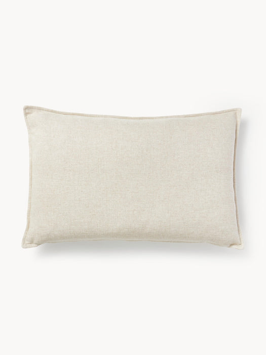Large Linen Blend Sofa Cushion Lennon 50x80 cm